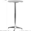 Metal Cocktail Table - Image 2
