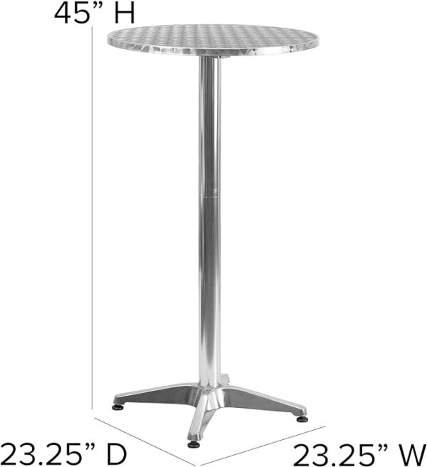 Metal Cocktail Table - Image 2